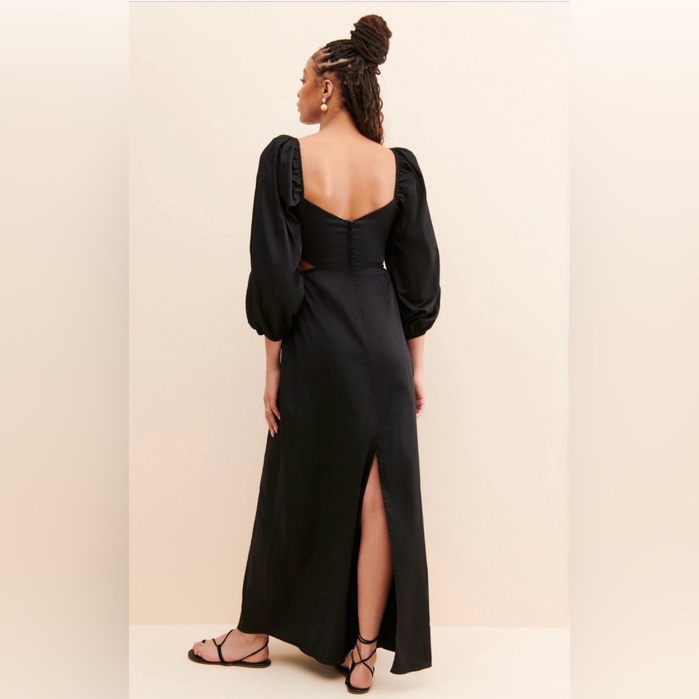 Anthropologie Embroidered Cut Out
Maxi Dress Size Small Black - Picture 2 of 15